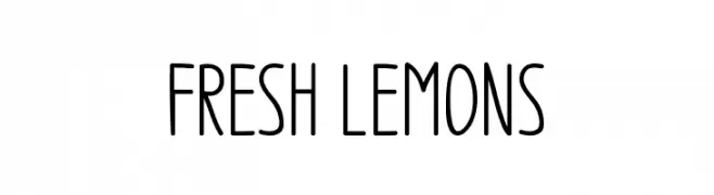 Fresh Lemons 