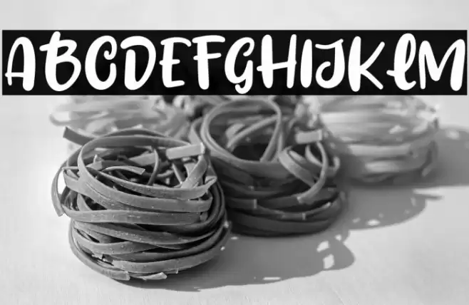 Fresh Lychee Font examples