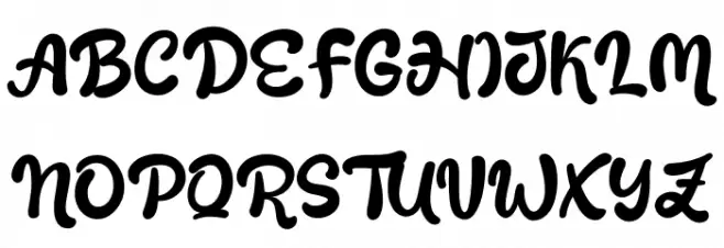 Fresh Mango Schriftart Groß