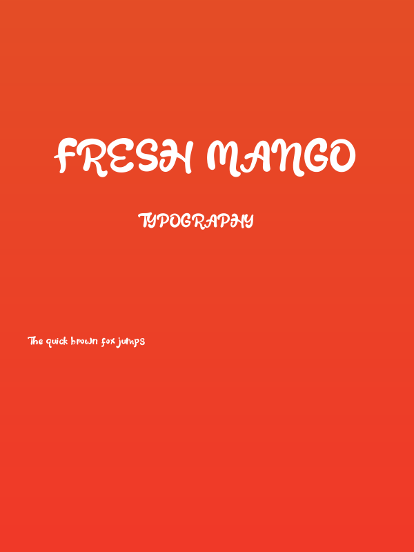 Fresh Mango Poster