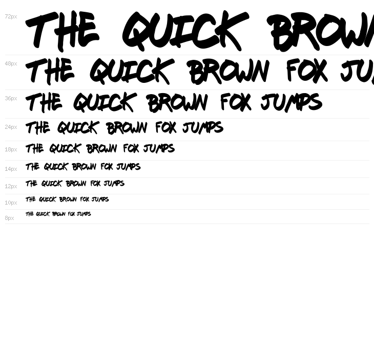 Fresh Marker Waterfall