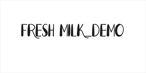 Fresh Milk_DEMO Logo