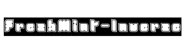 Fresh Mint-Inverse  Free Fonts Download