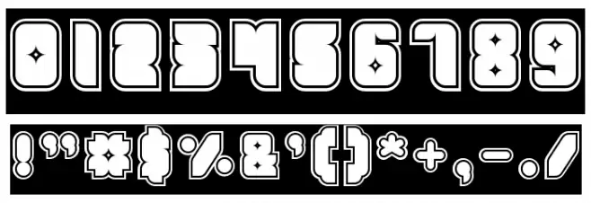 Fresh Mint-Inverse Font OTHER CHARS