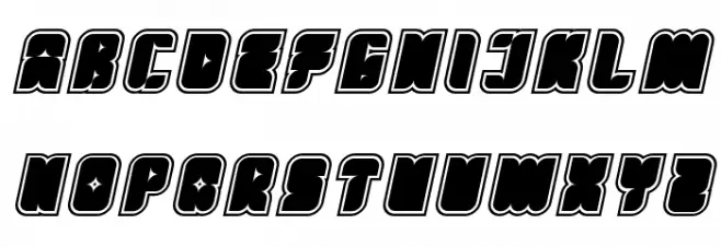 Fresh Mint Italic Font Litere mari