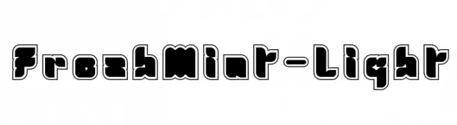 Fresh Mint-Light  Frei Schriftart Herunterladen