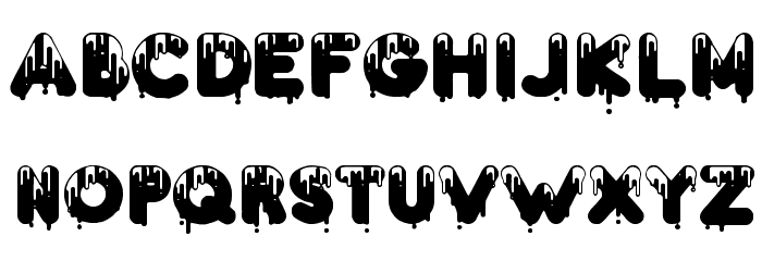 Fresh Nieve Font LOWERCASE