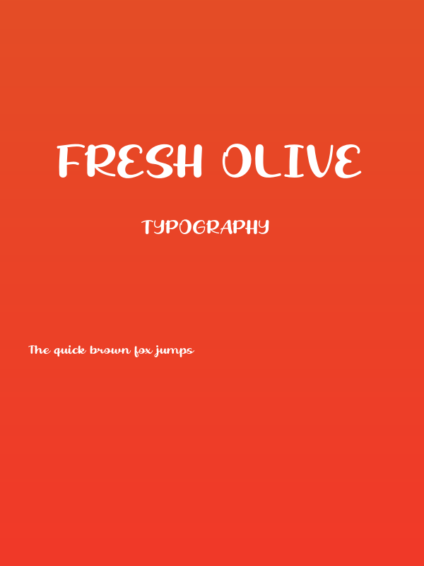 Fresh Olive Poster