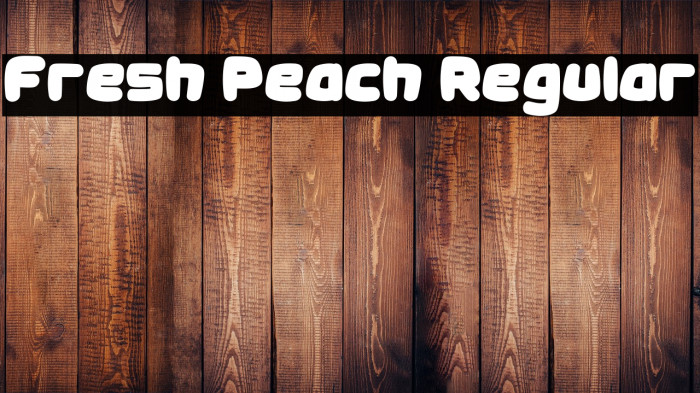 Fresh Peach Regular Example 2