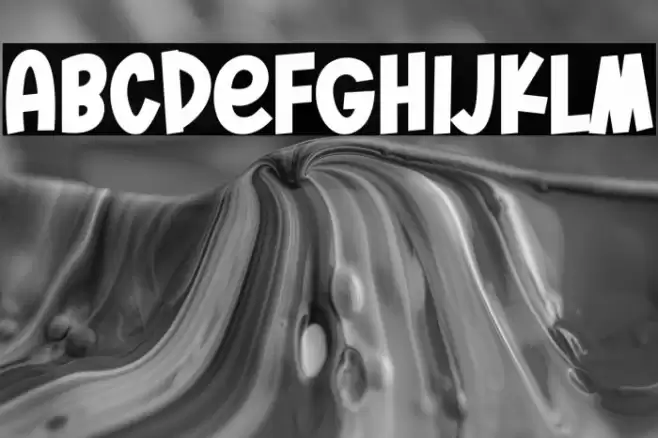 Fresh Pickle Font examples