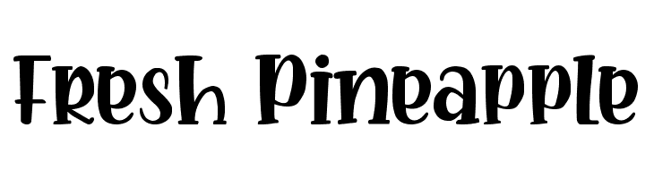 Fresh Pineapple  免费字体下载