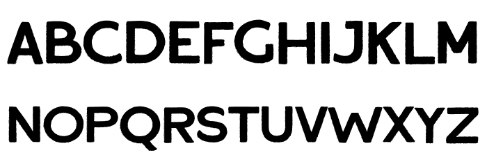 Fresh Produce Font LOWERCASE