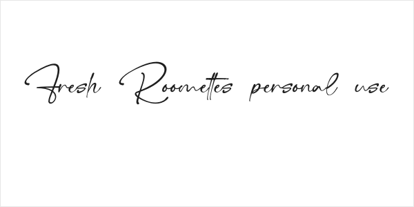 Fresh Roomettes personal use Logo