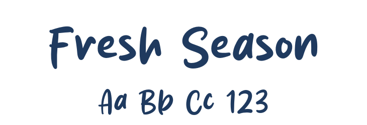 Fresh Season Font Preview