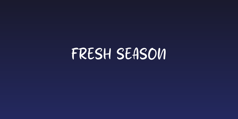 Fresh Season Social Header