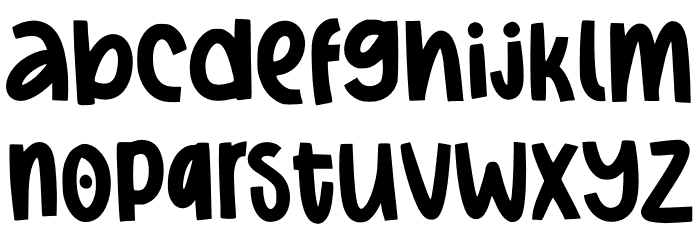 Fresh Spirit Personal Use Font LOWERCASE