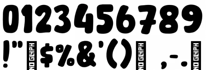 Fresh Steak Font OTHER CHARS