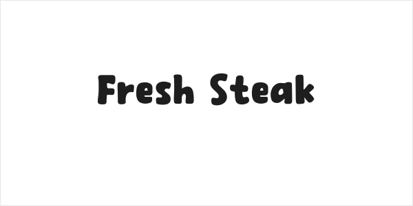 Fresh Steak Logo