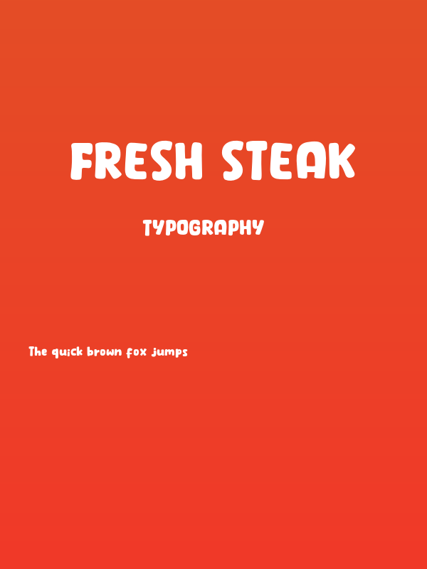 Fresh Steak Poster