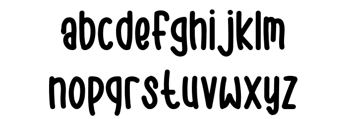 Fresh Tea Font LOWERCASE