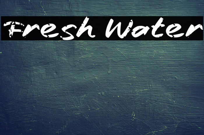 Fresh Water Example 1
