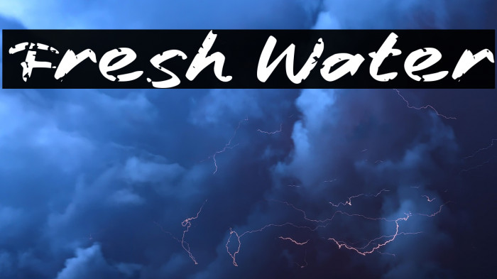 Fresh Water Example 2