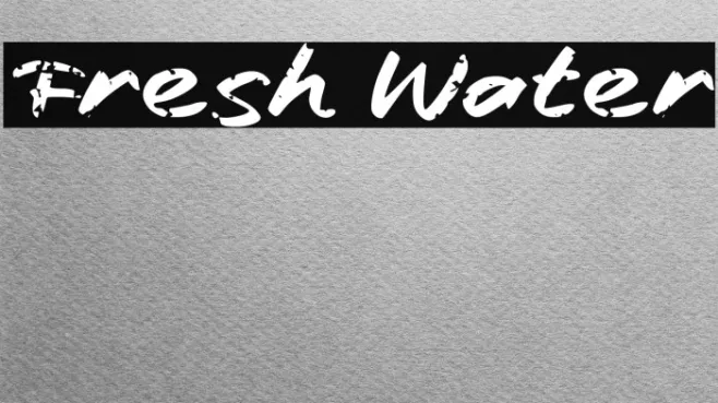 Fresh Water Example 3
