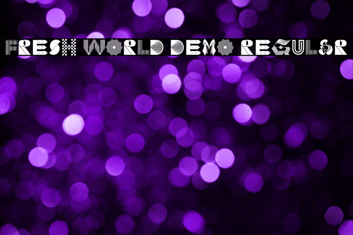 Fresh World Demo Regular Example 1
