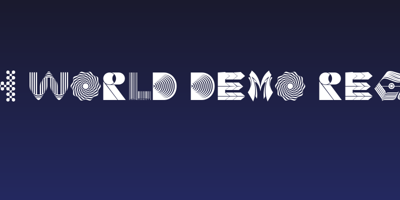 Fresh World Demo Regular Social Header