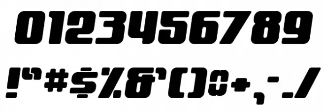 Fresh Font OTHER CHARS