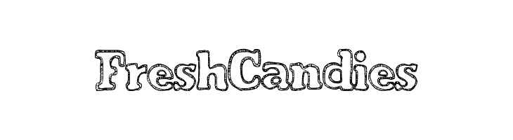 FreshCandies Font