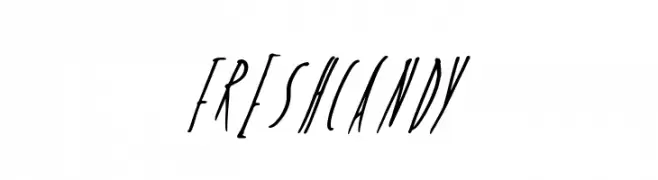 FreshCandy  免费字体下载