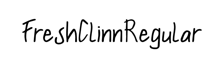 FreshClinnRegular  baixar fontes gratis