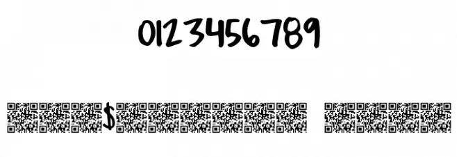 FreshHoliday Font Alte caractere