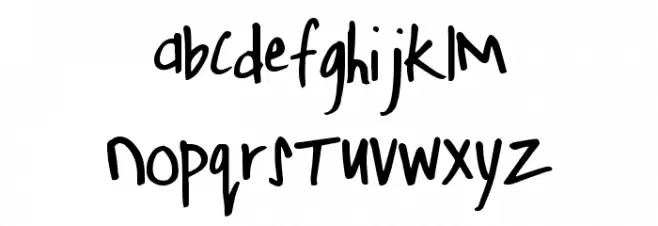 FreshHoliday Font Litere mici