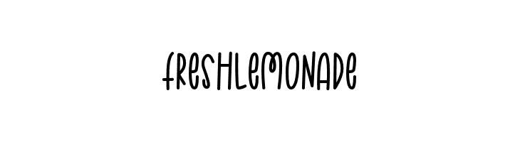 FreshLemonade  नि: शुल्क फ़ॉन्ट्स डाउनलोड