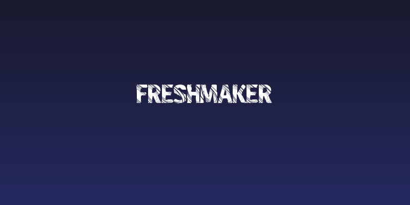 FreshMaker Social Header