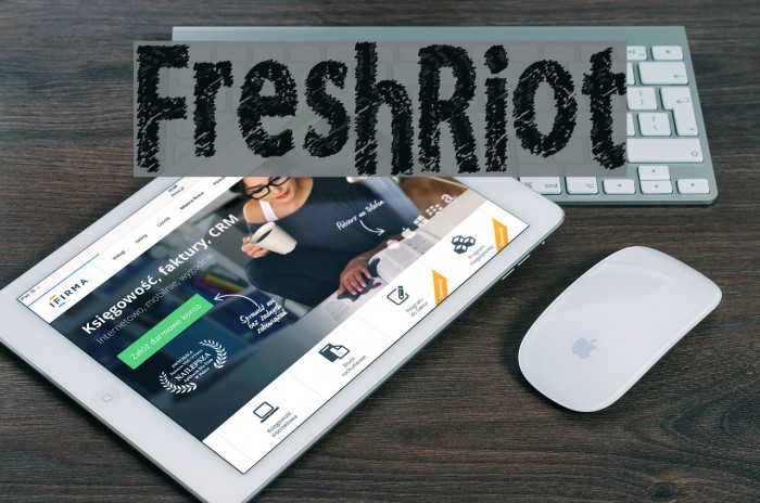 FreshRiot Font examples