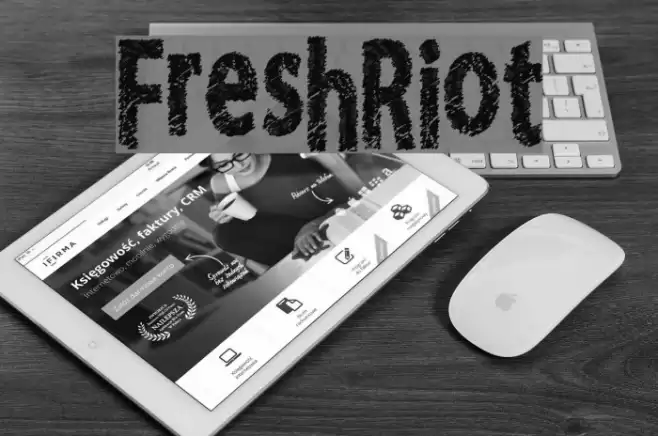 FreshRiot Font examples