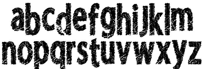 FreshRiot Font LOWERCASE