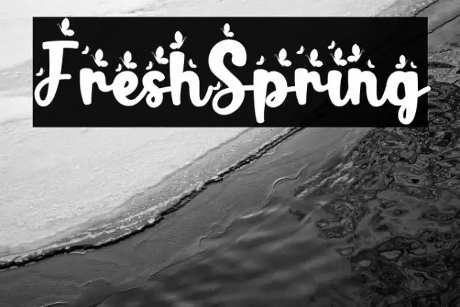 FreshSpring フォント examples