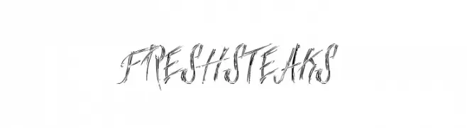 FreshSteaks  تنزيل الخطوط