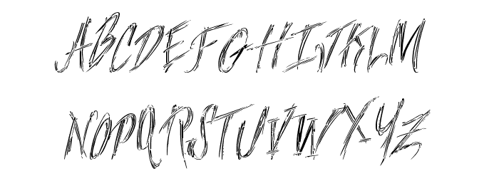 FreshSteaks Font LOWERCASE
