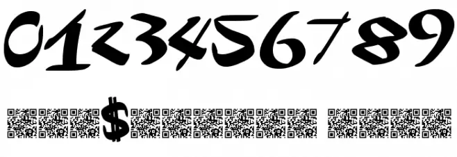 FreshTrack Font OTHER CHARS