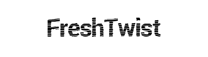 FreshTwist Font
