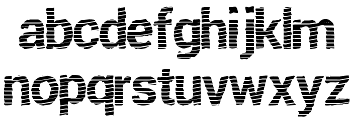 FreshTwist Font LOWERCASE