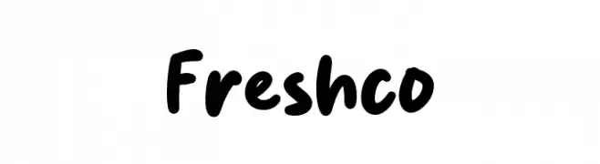 Freshco  Frei Schriftart Herunterladen