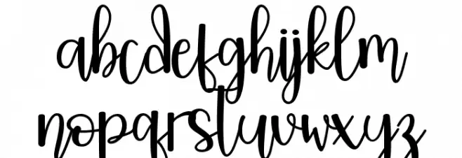 Freshie - Personal Use Schriftart Kleinbuchstaben