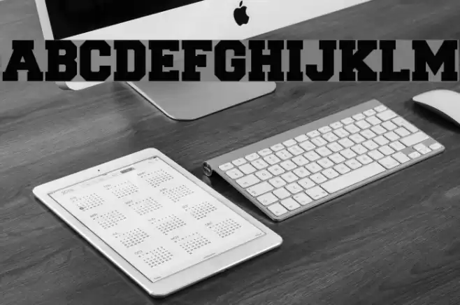 Freshman Font examples