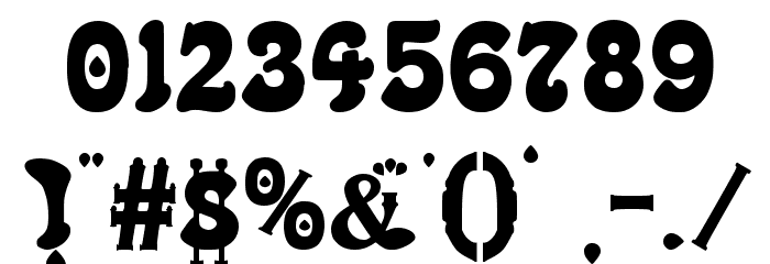 Freshwater-Classic Font OTHER CHARS